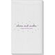 Sweet Little Stars Linen Like Guest Towels Image 1 of 5